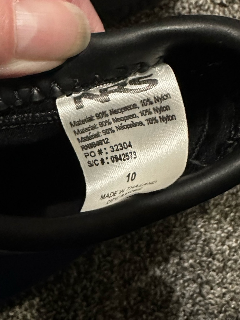 NRS Desperado Kayak Wetshoe in Blue and Gray Men’s Size 10 - Picture 7 of 9